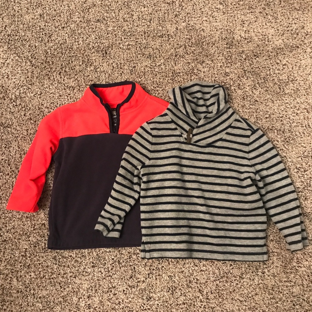 Toddler fleece & shirt bundle